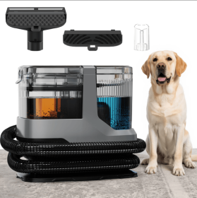 PS688A steam vacuum cleaner + pet care hair deep cleaning 600W carpet/floor mat/furniture fabric/car interior vacuum 4in1 vacuum Wifi+APP connection