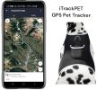 Locate Pet w/ GPS Dog Tracker Collar Mounted Realtime Tracking Device Size:XL