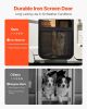 RV Screen Door Protector, Adjusts from 22 to 31.5 inch, Adjustable Door Grille, Easy to Install, Reinforced Breathable Honeycomb Holes