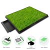 25"��20" Dog Toilet Indoor Puppy Training Pad, Dog Potty Pet Training Grass Mat, Removable Waste Tray for Easier Clean Up, Artificial Turf