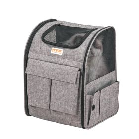 Rolling Pet Carrier Backpack with Removable Wheels for Under 18LBS