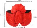Pet Halloween Vampire Baron Cloak, Festival Cosplay Robe, Pet Halloween Costume Clothes Suit for Medium and Large Cats and Dogs