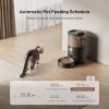 Automatic Cat Feeder: 3L Auto Food Dispenser with Timed Feeding| 6 Meal Programmable& 1-20 Portion Precise Control- Easy to Clean for Cat Indoor| Desi