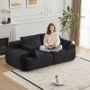 Modern Memory Foam Compressed Sofa,Large Sectional Couches for Living Room,Pet-Friendly Cloud Modular Sectional Sofa,Corduroy Fabric